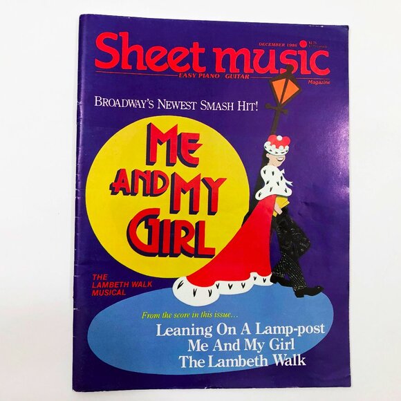 Vintage Sheet Music Magazine 1986 & 1987 Set of 4 June/July Oct. Dec. March - Picture 5 of 12